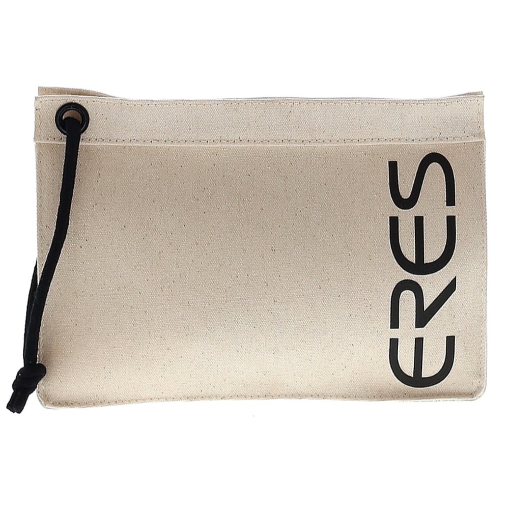 New Eres Canvas Logo Clutch